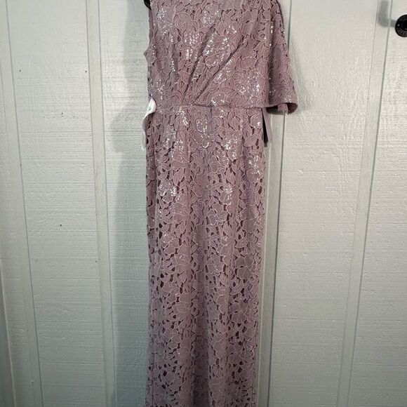 JS Collections Arabella Pink Purple Gown Size 12 NWT - Picture 13 of 13